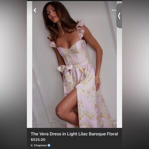 NWT Vera V Chapman dress! So beautiful!